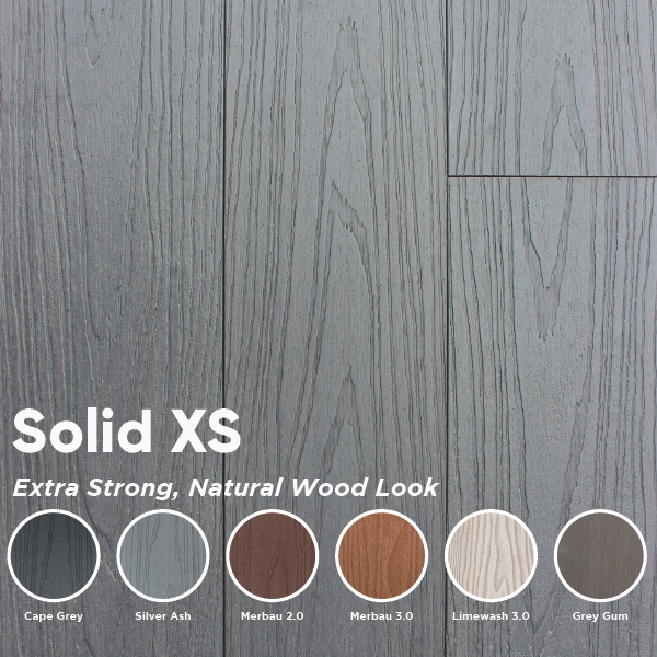 Solid XS: Extra strong, natural wood look