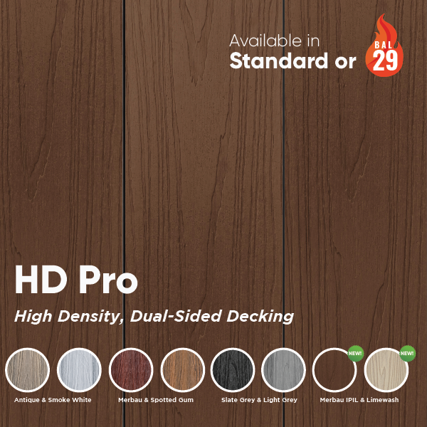 HD Pro: High Density Dual sided decking