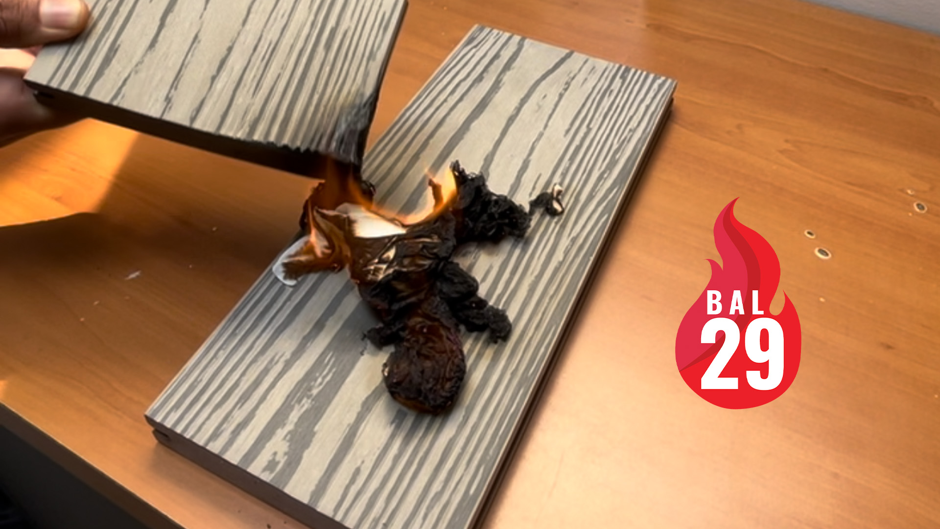 Titanium composite decking carries bushfire attack level 29