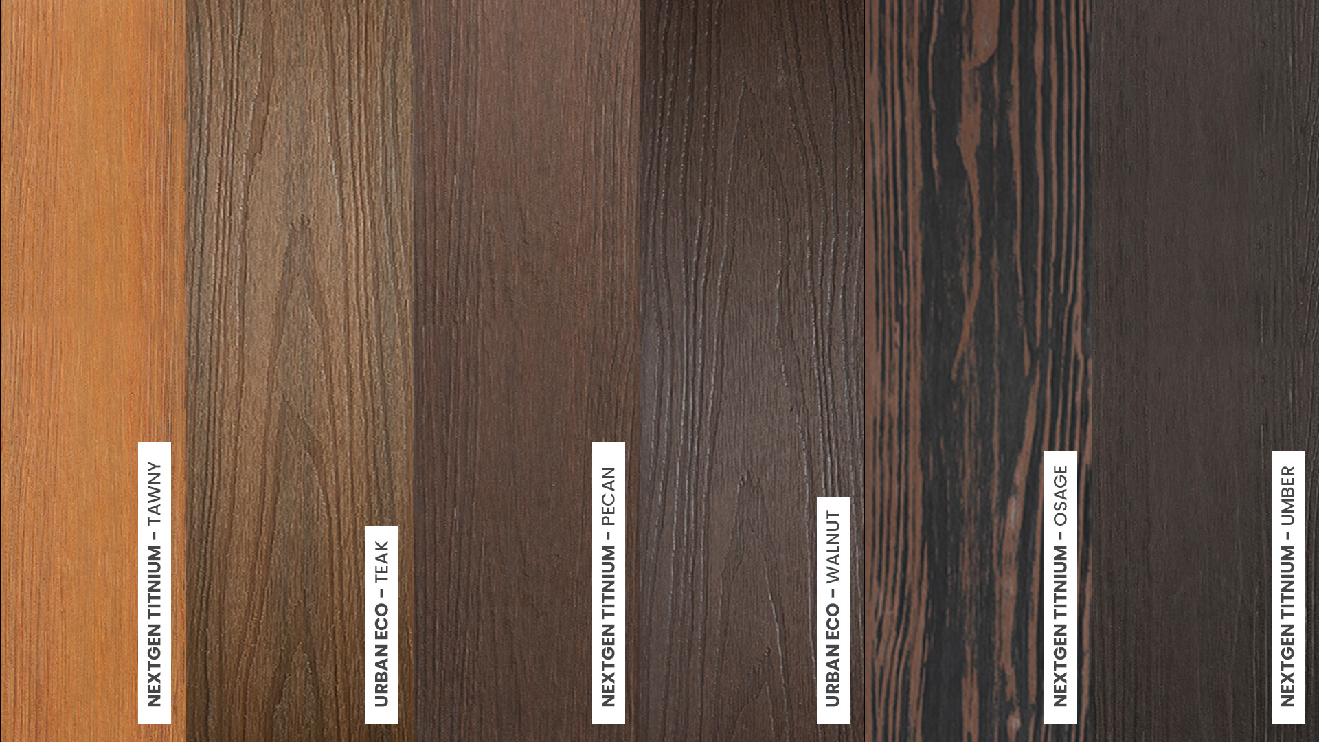 brown composite decking colours 