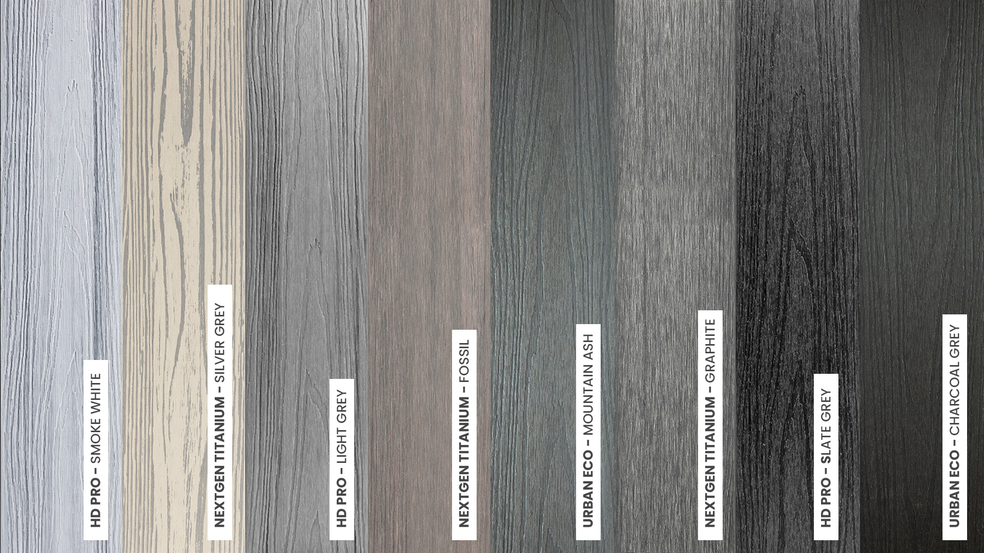 grey composite decking colours