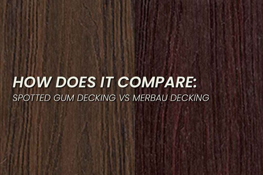 Brite Decking HD PRO Merbau vs. Spotted Gum