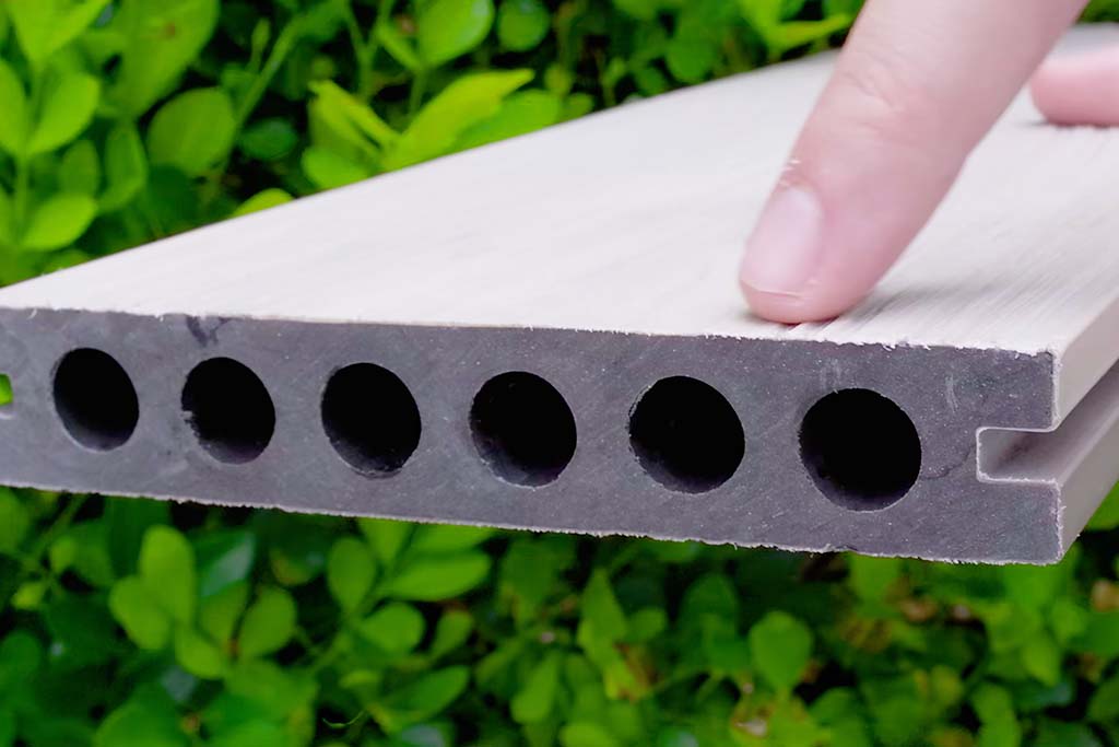 composite decking ends