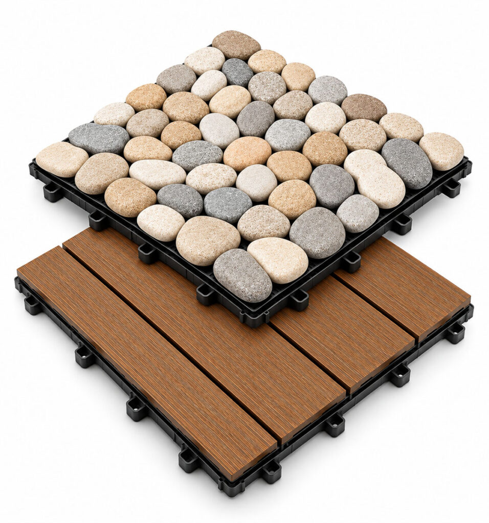 Deck Pebble Tiles
