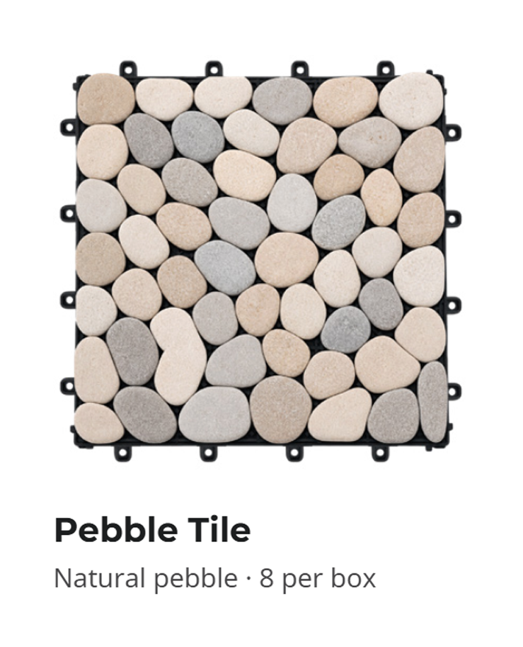 Deck Pebble Tiles Pebble Tile