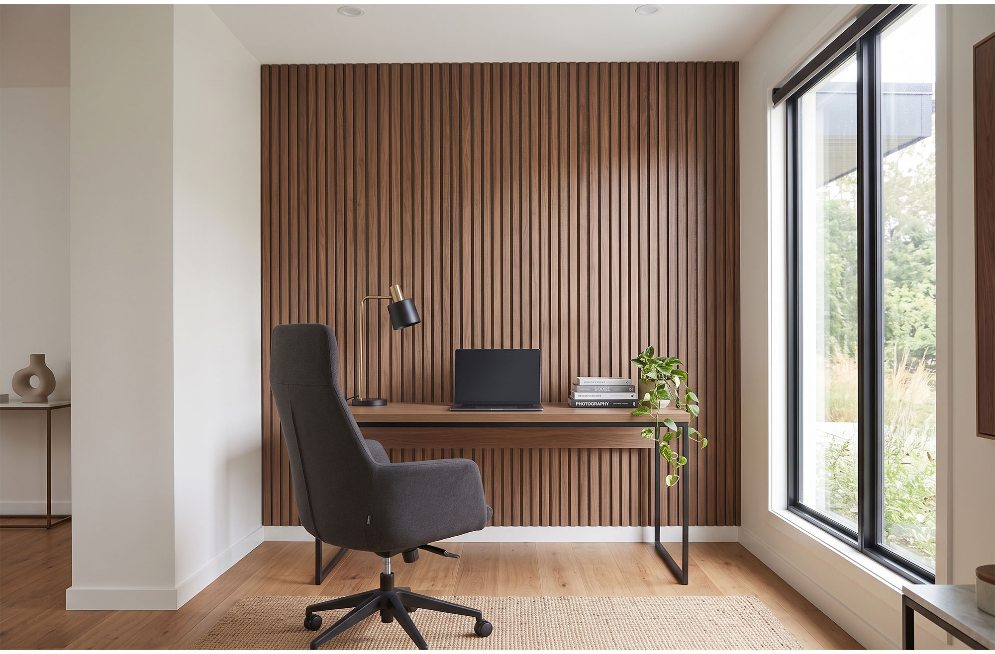 Gallery Acoustic Panel Walnut 1 Gallery Acoustic Panel Walnut 1